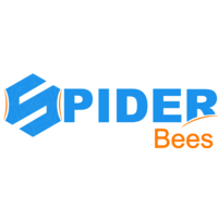 SpiderBees logo, SpiderBees contact details