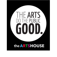 the ARTSHOUSE logo, the ARTSHOUSE contact details