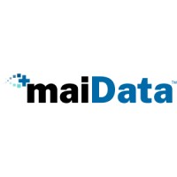 maiData logo, maiData contact details