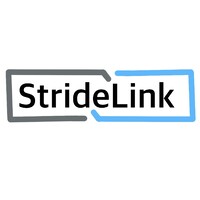 StrideLink logo, StrideLink contact details