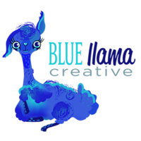 Blue Llama Creative logo, Blue Llama Creative contact details