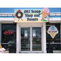 OKI Scoop Shop and Donuts logo, OKI Scoop Shop and Donuts contact details