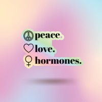 peace. love. hormones. logo, peace. love. hormones. contact details