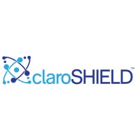 claroSHIELD logo, claroSHIELD contact details