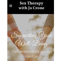 Sex Therapy with Jo Crone logo, Sex Therapy with Jo Crone contact details