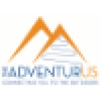 The AdventurUs logo, The AdventurUs contact details