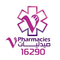 V Pharmacies logo, V Pharmacies contact details