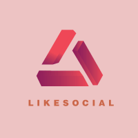 LikeSocial logo, LikeSocial contact details