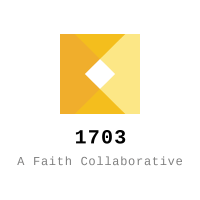 1703: A Faith Collaborative logo, 1703: A Faith Collaborative contact details