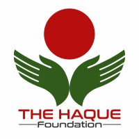 The Haque Foundation logo, The Haque Foundation contact details