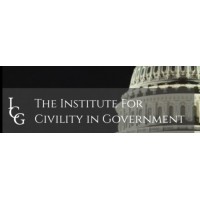 the Institute for Civility in Government logo, the Institute for Civility in Government contact details