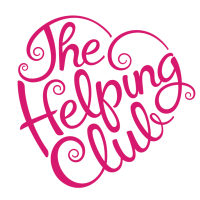 The Helping Club logo, The Helping Club contact details