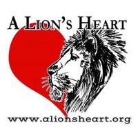 A Lion's Heart logo, A Lion's Heart contact details