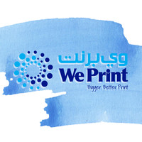 WePrint.ae logo, WePrint.ae contact details