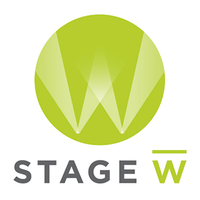 StageW logo, StageW contact details