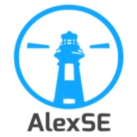 AlexSE logo, AlexSE contact details