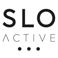 SLO active logo, SLO active contact details