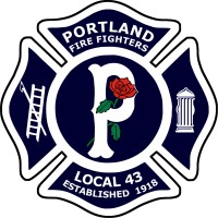 Portland Fire Fighters'​ Association, IAFF Local 43 logo, Portland Fire Fighters'​ Association, IAFF Local 43 contact details