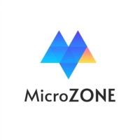 THE MICROZONE logo, THE MICROZONE contact details