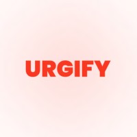 URGIFY logo, URGIFY contact details