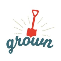 Grown logo, Grown contact details