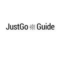 JustGo.Guide logo, JustGo.Guide contact details