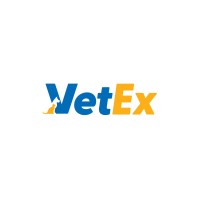 VetEx logo, VetEx contact details