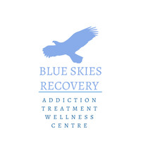 Blue Skies Recovery logo, Blue Skies Recovery contact details