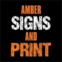 Amber Signs & Print logo, Amber Signs & Print contact details