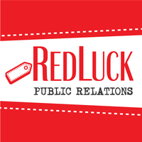 RedLuck PR logo, RedLuck PR contact details