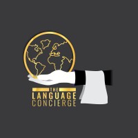 The Language Concierge logo, The Language Concierge contact details