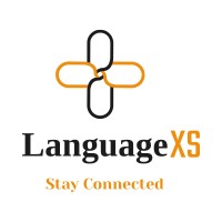 LanguageXS logo, LanguageXS contact details