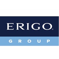 ERIGO Group logo, ERIGO Group contact details