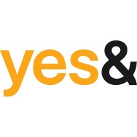 YES AND... logo, YES AND... contact details