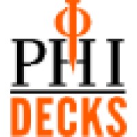 PHI Decks logo, PHI Decks contact details