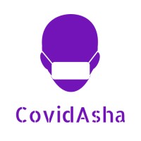 CovidAsha logo, CovidAsha contact details