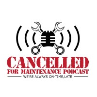 Cancelled for Maintenance logo, Cancelled for Maintenance contact details