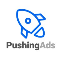 PushingAds logo, PushingAds contact details