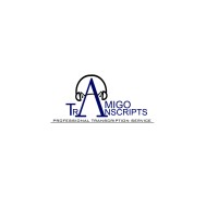 AmigoTranscripts logo, AmigoTranscripts contact details