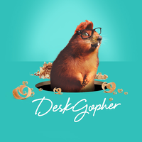 Desk Gopher logo, Desk Gopher contact details