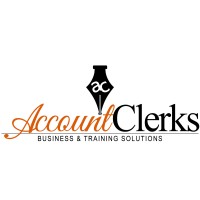 AccountClerks logo, AccountClerks contact details