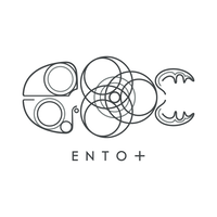 ENTO+ logo, ENTO+ contact details