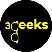 3 Geeks logo, 3 Geeks contact details