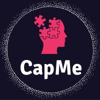 CapMe logo, CapMe contact details