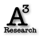 A3 Research logo, A3 Research contact details