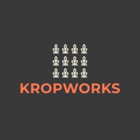 KropWorks logo, KropWorks contact details