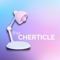 The Cherticle logo, The Cherticle contact details