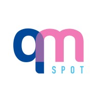 QMSpot logo, QMSpot contact details