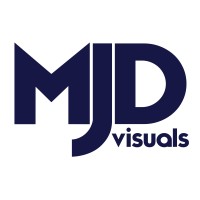 MJD Visuals logo, MJD Visuals contact details