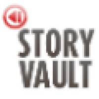 StoryVault logo, StoryVault contact details